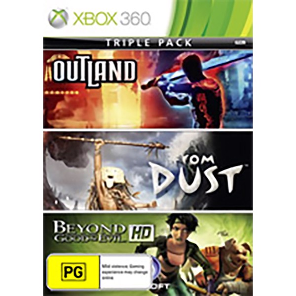 Ubisoft Triple Pack - Outland, From Dust, Beyond Good and Evil - Packshot 1