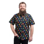 Harry Potter - Hogwarts Houses Ornaments Short-Sleeved Shirt - Packshot 2
