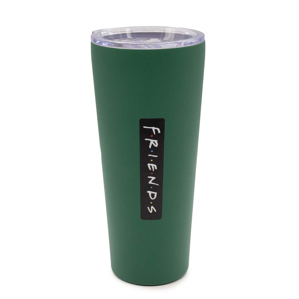 Drinkfles streep - rood - 500 ml