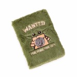Star Wars - The Mandalorian - Grogu Wanted Fluffy A5 Notebook - Packshot 1