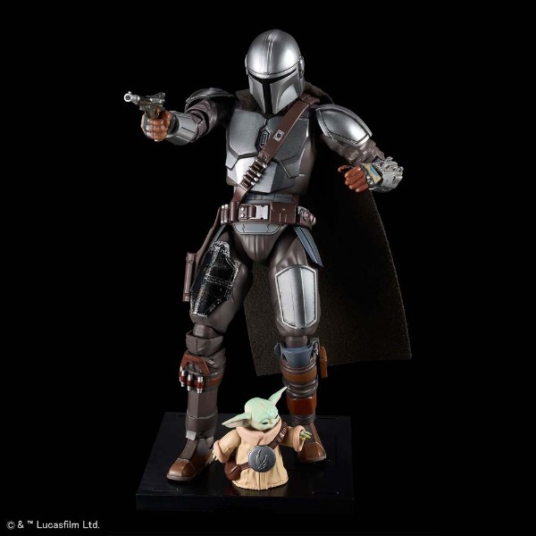 Star Wars - The Mandalorian & Grogu - The Mandalorian and Grogu 1/12 Scale Model Kit Set - Packshot 6