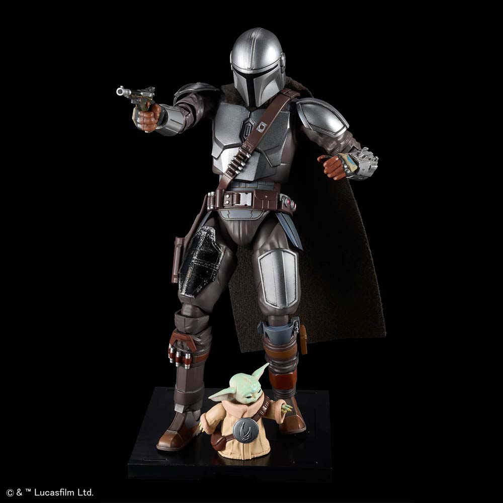 Star Wars - The Mandalorian & Grogu - The Mandalorian and Grogu 1/12 Scale Model Kit Set - Packshot 6