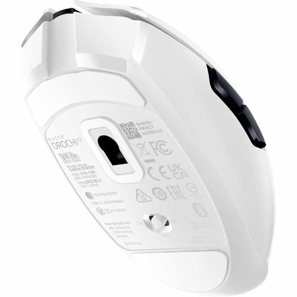 Razer - Orochi V2 (2026) Wireless Gaming Mouse - White - Packshot 3