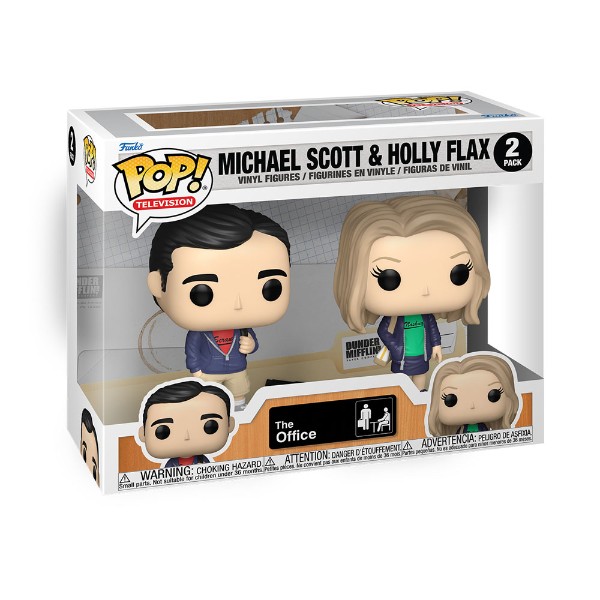 The Office - Michael Scott & Holly Faux (Company Picnic) Pop! Vinyl Figure 2-Pack - Packshot 2