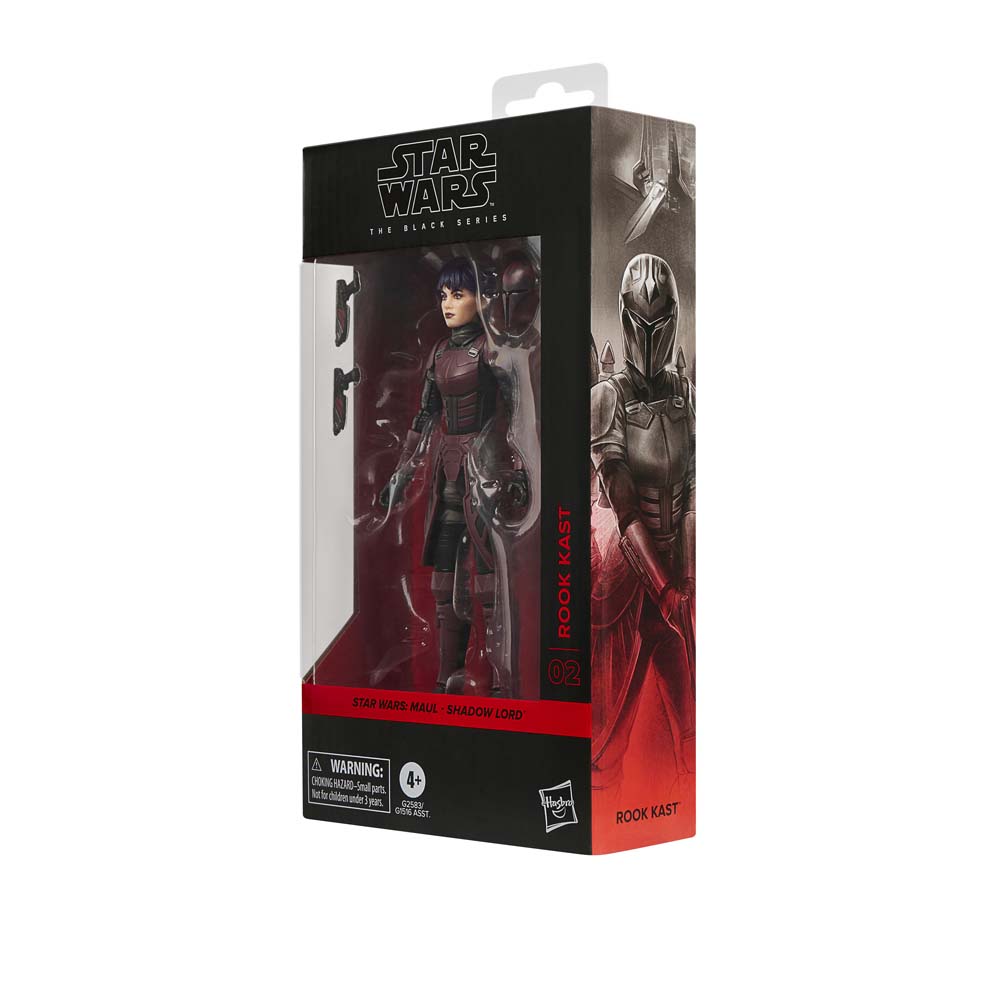 Star Wars - The Black Series - Maul Shadow Lord Premium Rook Kast Action Figure - Packshot 3
