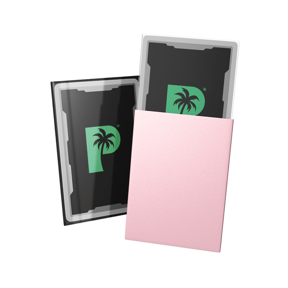 Palms Off Gaming - Blackout Deck Sleeves 100pk - Standard Size - Rose - Packshot 2