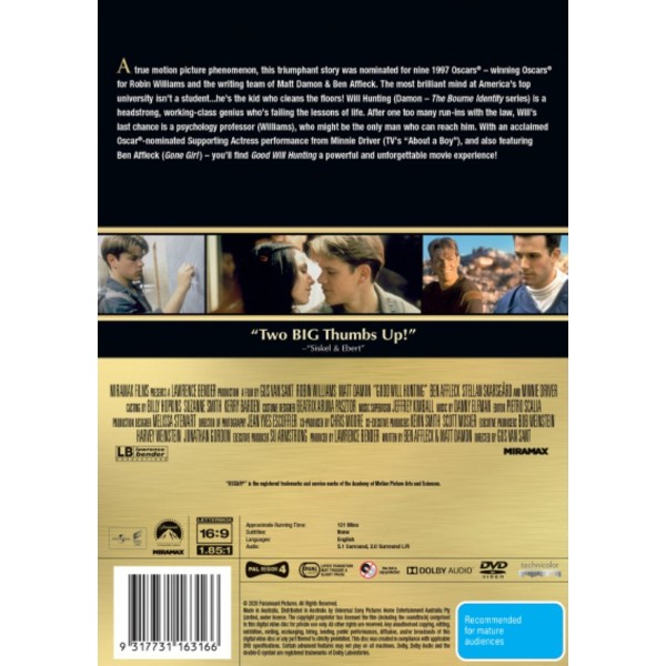 Good Will Hunting - Packshot 2