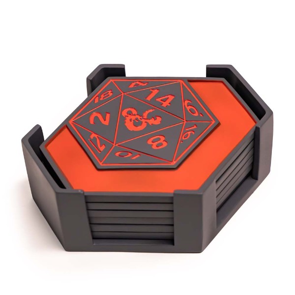 Dungeons & Dragons - Dice Tray Coaster 6-Pack - Packshot 1
