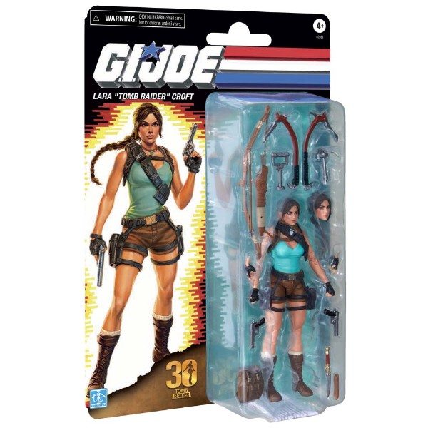 G.I. Joe - Classified Series - Lara Croft Tomb Raider Action Figure - Packshot 4