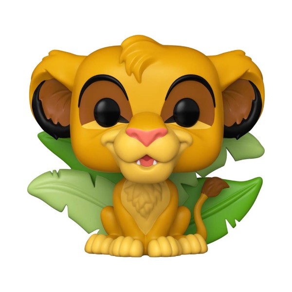 Disney - The Lion King - Simba with Leaves Pop! Vinyl Figure - Packshot 1