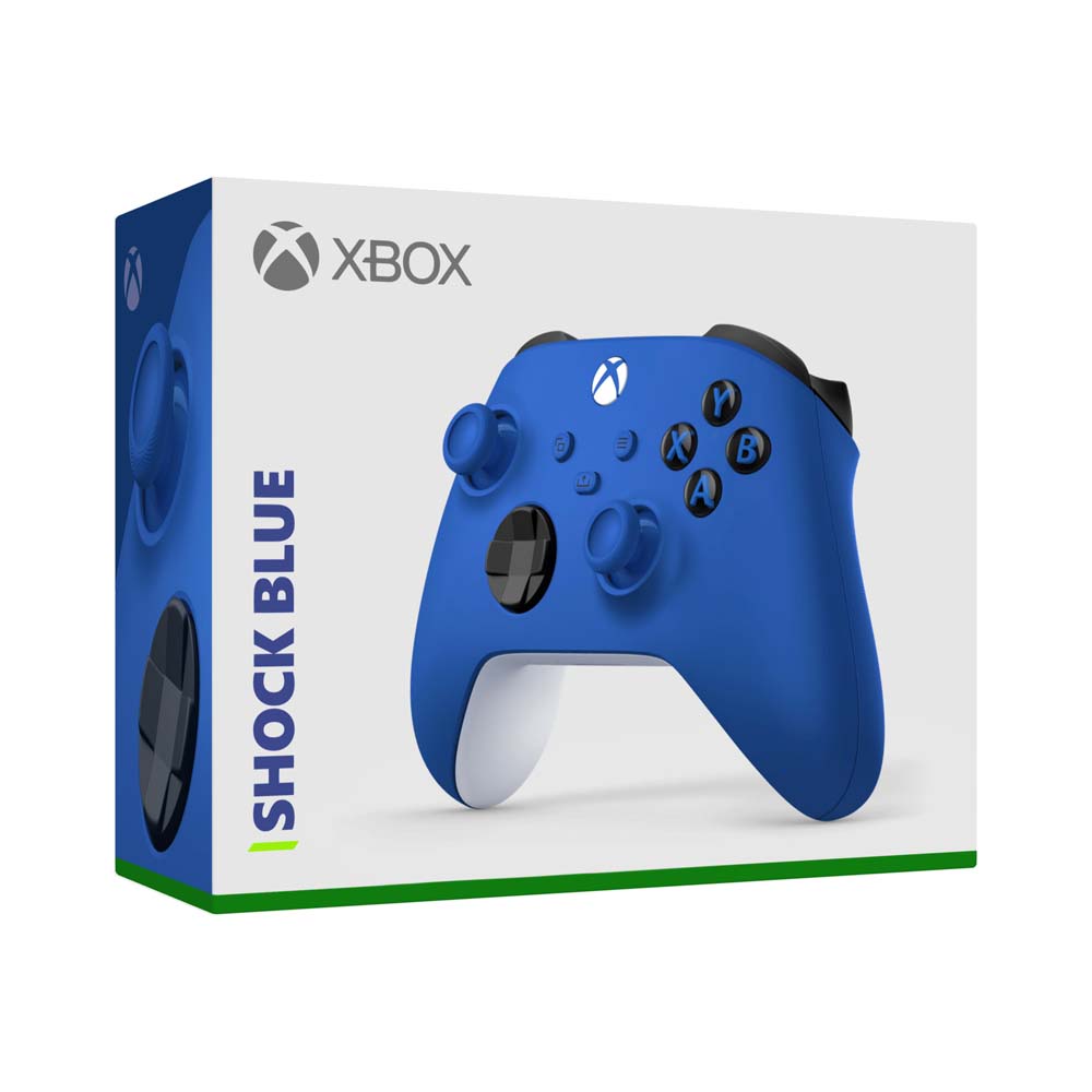 Xbox Wireless Controller - Shock Blue - Packshot 4