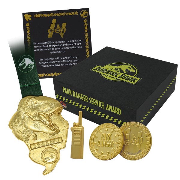 Jurassic Park - Ranger Service Award Collector's Box - Packshot 1