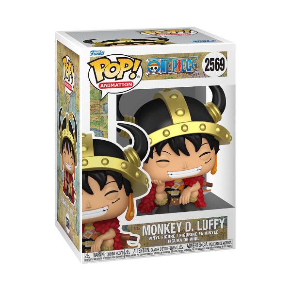 One Piece - Monkey D. Luffy with Helmet Pop! Vinyl Figure - Packshot 2