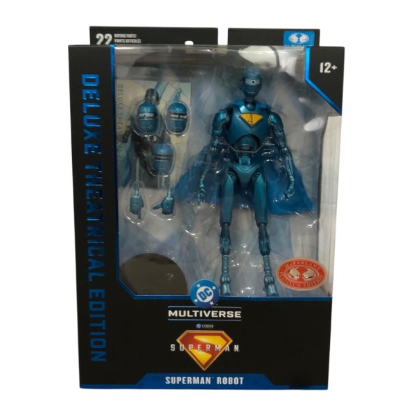 DC Studios - Superman (2025) - Superman Robot #4 Deluxe Action Figure - Packshot 4
