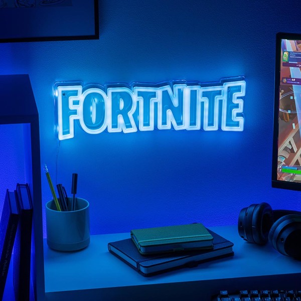 Fortnite Logo Wall Mountable LED Neon Light - Packshot 4
