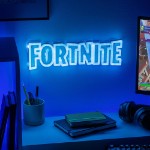 Fortnite Logo Wall Mountable LED Neon Light - Packshot 4