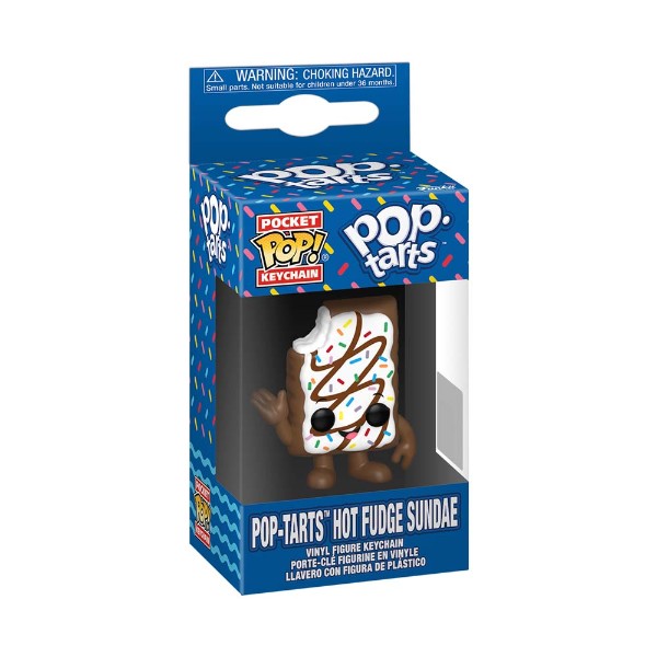 Ad Icons - Pop-Tarts Mascot Hot Fudge Sundae Pocket Pop! Keyring - Packshot 2
