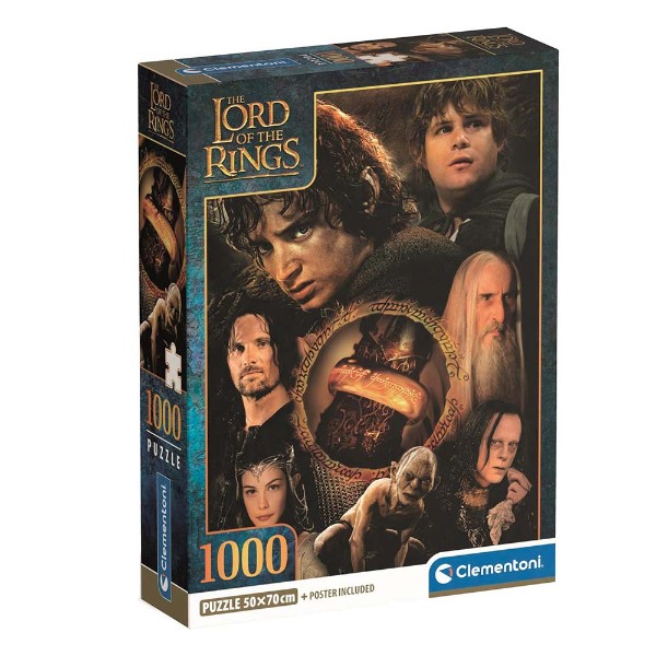 The Lord of the Rings - 1000 Piece Jigsaw Puzzle - Packshot 1