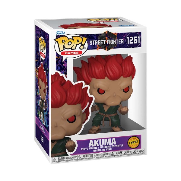 Street Fighter 6 - Akuma Pop! Vinyl Figure - Packshot 4