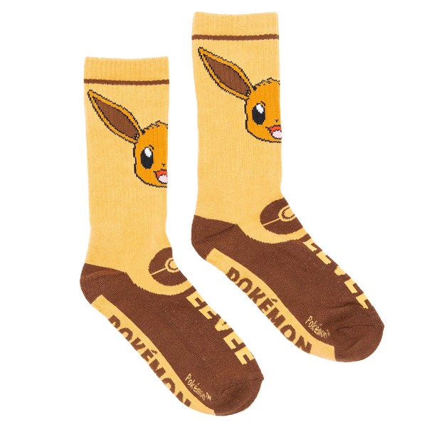 Pokemon - Eevee Face Sport Socks - Packshot 1