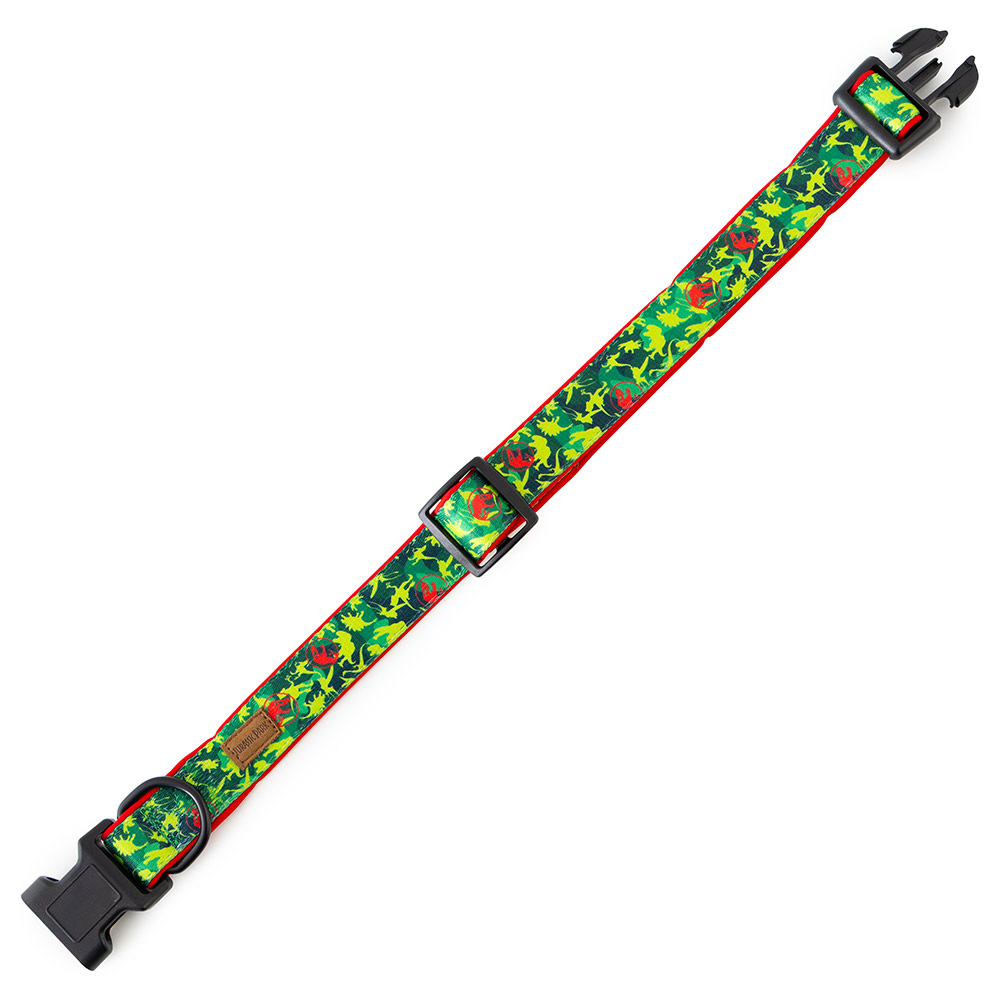 Jurassic Park - Dinosaur Camouflage Pet Collar - Packshot 2