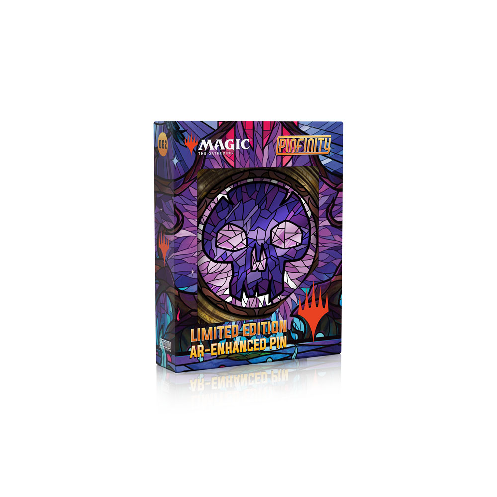Magic: the Gathering - Pinfinity AR Limited Edition Stained Glass Swamp Pin - Packshot 2
