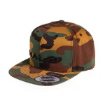 Halo - Camo Logo Flat Classic Cap By Flexfit Yupoong