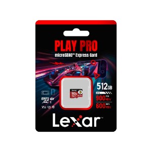 Lexar - PLAY PRO MicroSD Express for Nintendo Switch 2 - 512GB
