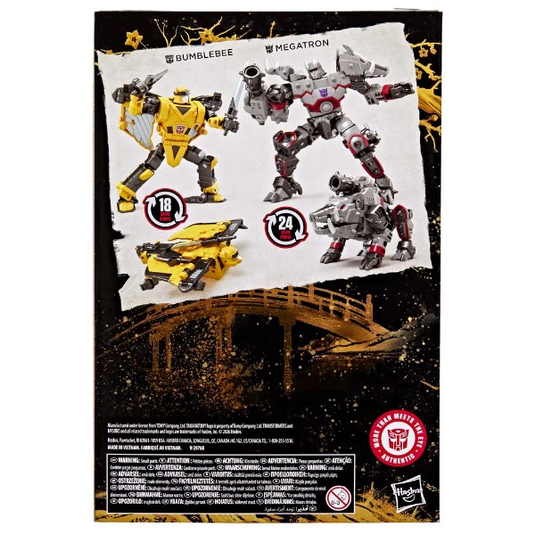 Transformers - Timelines Megatron and Bumblebee Figure 2-Pack - Packshot 5