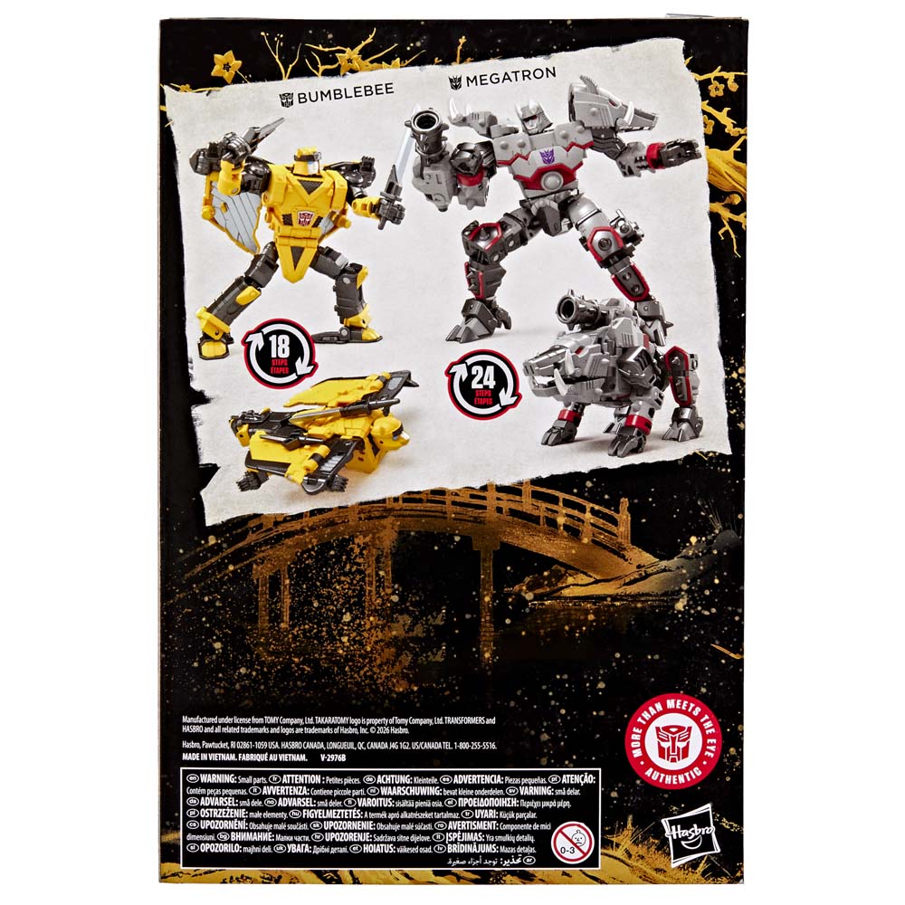 Transformers - Timelines Megatron and Bumblebee Figure 2-Pack - Packshot 5
