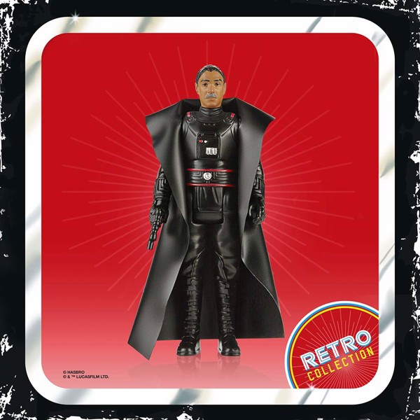 Star Wars - The Mandalorian - Retro Collection Moff Gideon Action Figure - Packshot 2