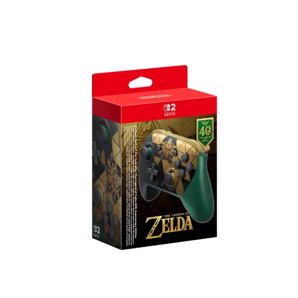 Nintendo Switch 2 Pro Controller - The Legend of Zelda – 40th Anniversary Edition - Packshot 6