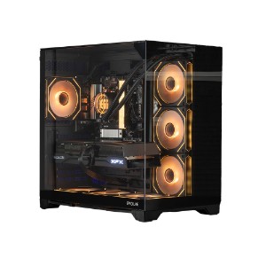 Evolve INFERNO | RTX 9070 16GB | Ryzen 5 7500F | 32GB DDR5 | Halo Glass Top Gaming PC