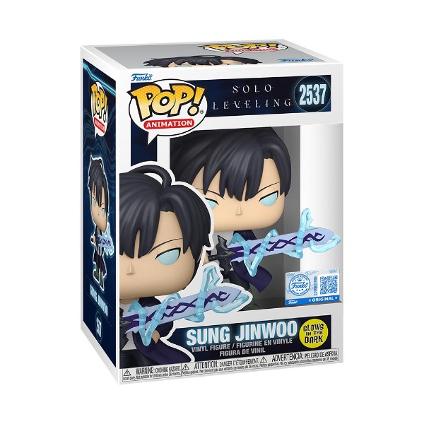 Solo Leveling - Sung Jinwoo Glow Pop! Vinyl Figure - Packshot 3