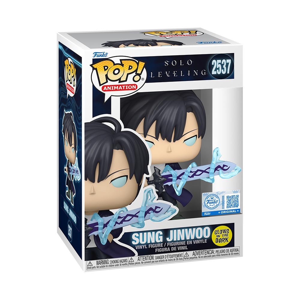 Solo Leveling - Sung Jinwoo Glow Pop! Vinyl Figure - Packshot 3