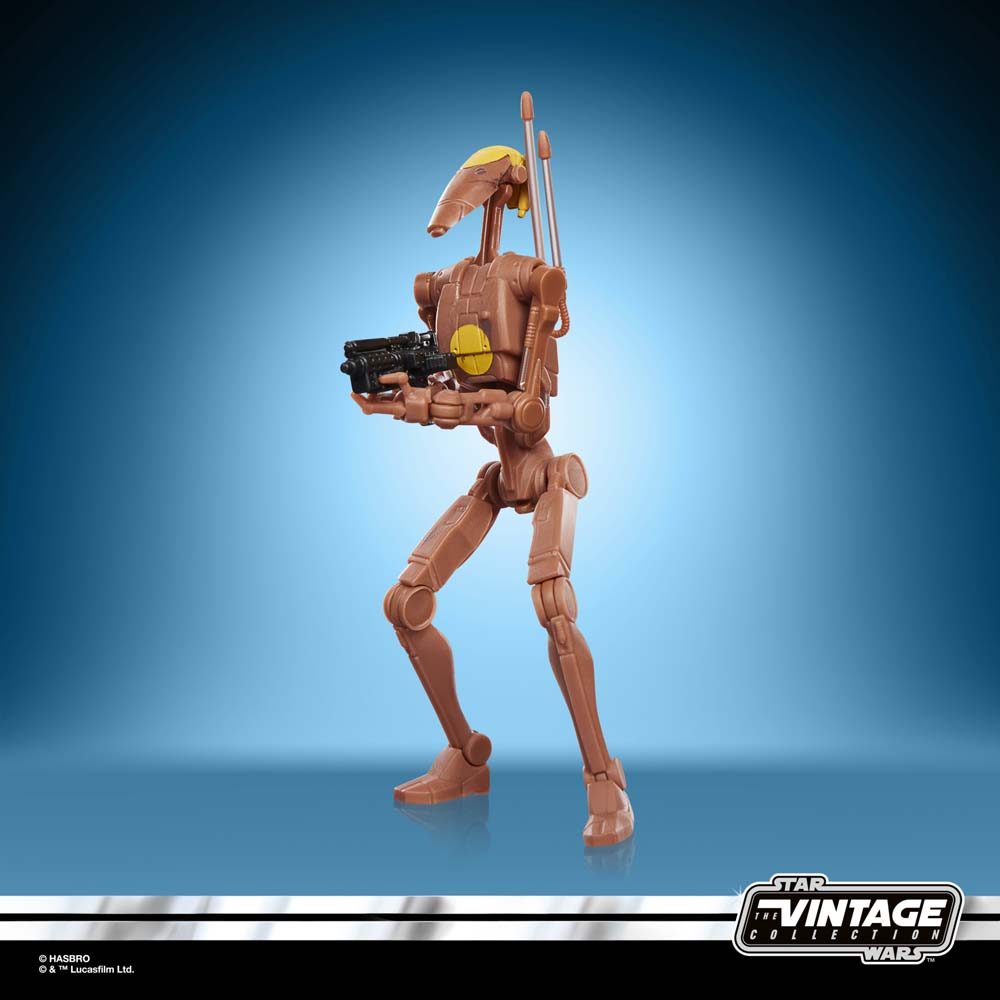 Star Wars - The Vintage Collection - B1 Battle Droid Commander Action Figure - Packshot 3