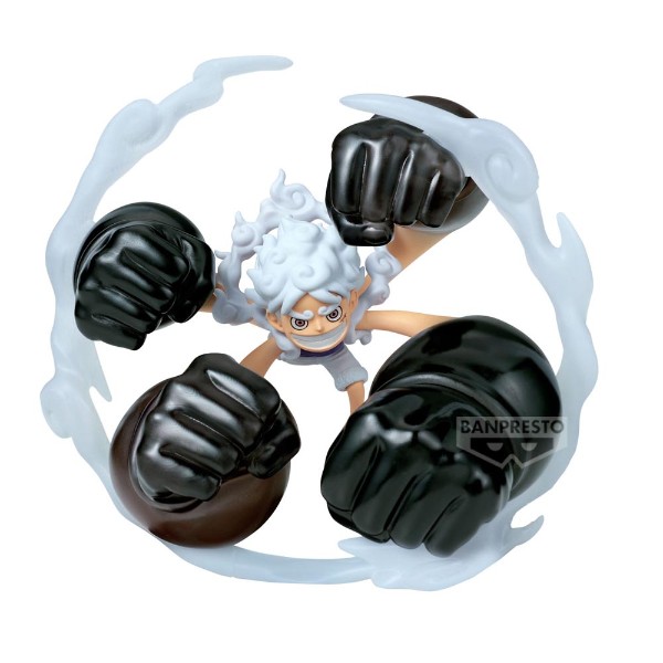 One Piece - World Collectable Figure Special Monkey D. Luffy Gear 5 (Gum-Gum Dawn Gatling) Figure - Packshot 1