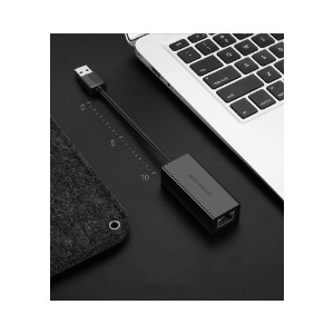 UGreen USB 2.0 to 100Mbps Ethernet Adapter 10cm Black