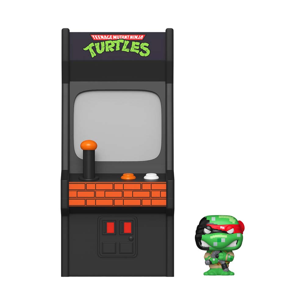 Teenage Mutant Ninja Turtles - Michelandgelo Bitty Pop! Arcade Display Vinyl Figure - Packshot 2