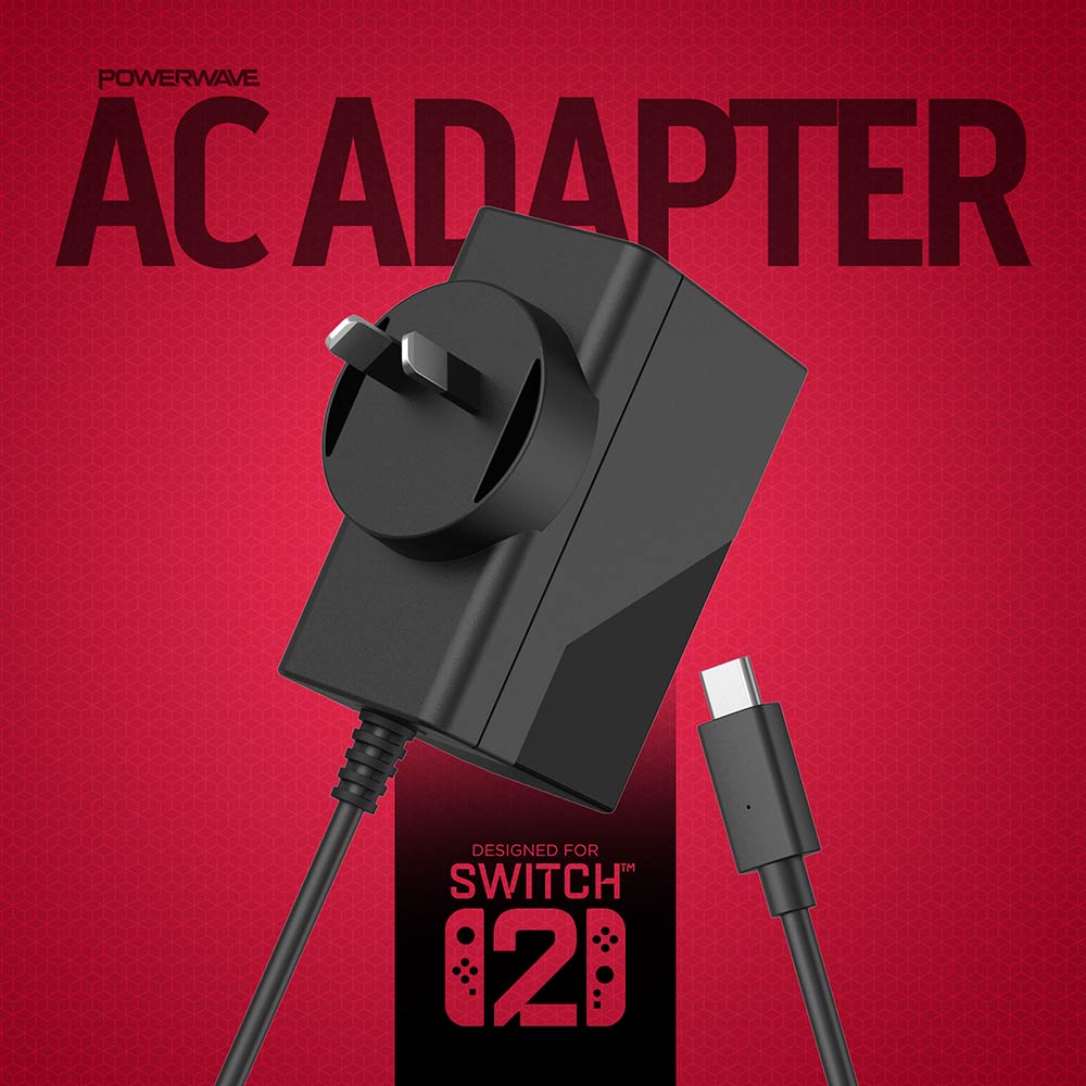 Powerwave AC Adapter for Nintendo Switch 2 - Packshot 6