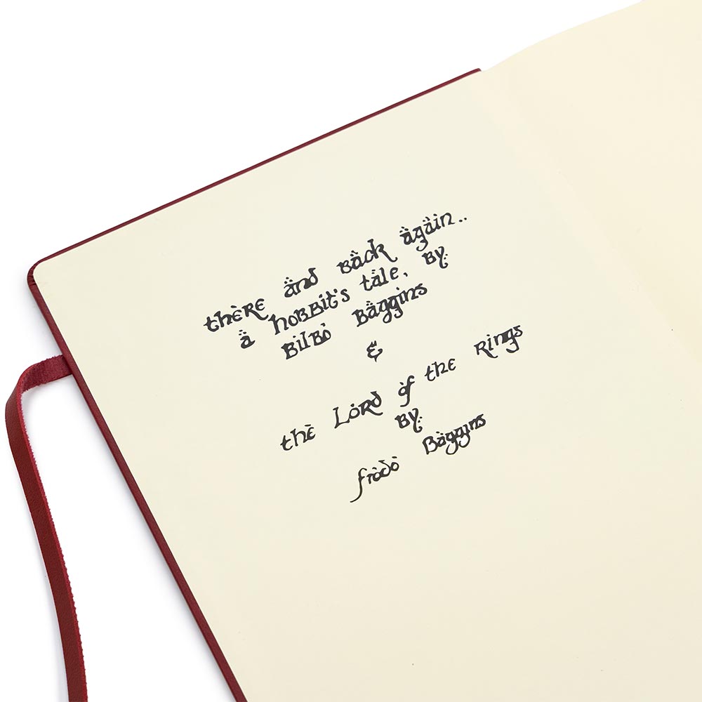 The Lord of the Rings - Red Book of Westmarch Traveler's A4 Premium Notebook - Packshot 2