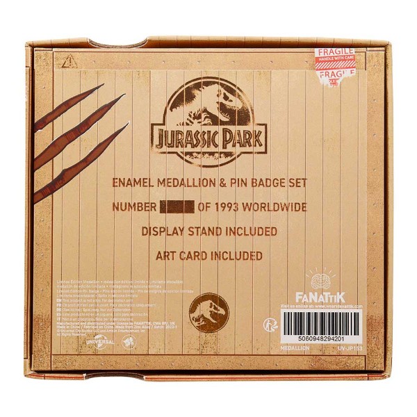 Jurassic Park - Medallion and Pin Set - Packshot 6