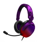 4Gamers C6-100 Gaming Headset - Strike Red & Purple