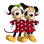 Disney - Mickey & Minnie Sweater-Sharing Sweethearts 2025 Hallmark Keepsake Ornament - Packshot 1