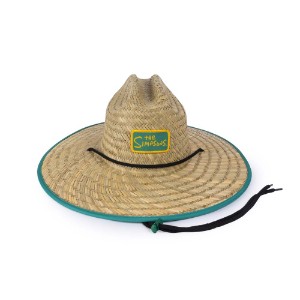 The Simpsons - Homer in The Hedge Straw Hat