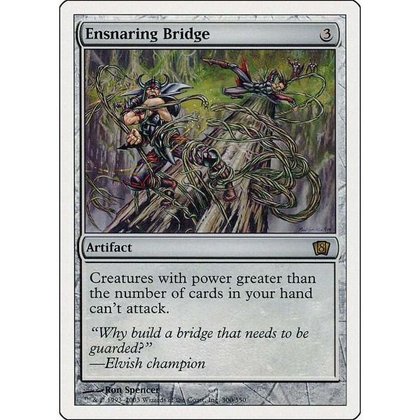 Magic: The Gathering - TCG - 8th Edition - Ensnaring Bridge 300 - Packshot 1