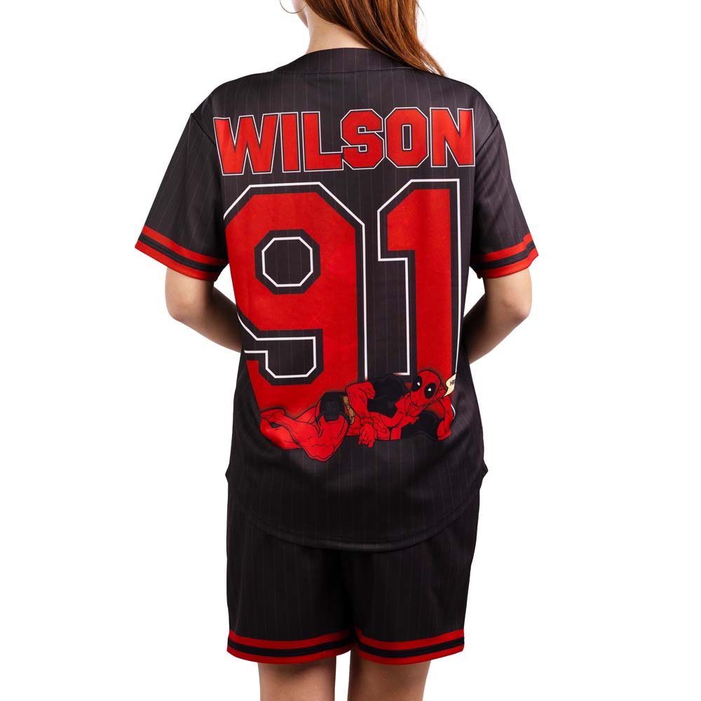 Marvel - Deadpool - Wilson 91 Baseball Jersey - Packshot 4