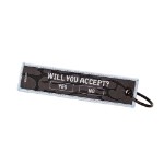 Solo Leveling - Will You Accept? Jet Tag Keyring