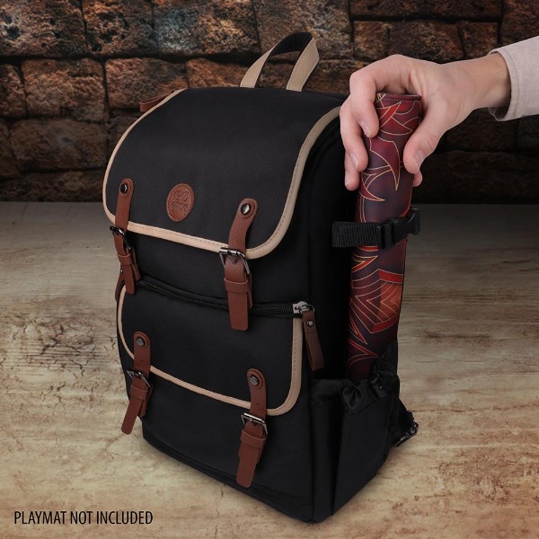 Enhance Designer Edition - Full Size Trading Card Storage Box Backpack - Black - Packshot 6