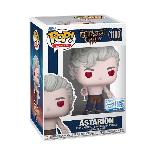 Baldur's Gate 3 - Astarion (Shirtless) Pop! Vinyl Figure - Packshot 2